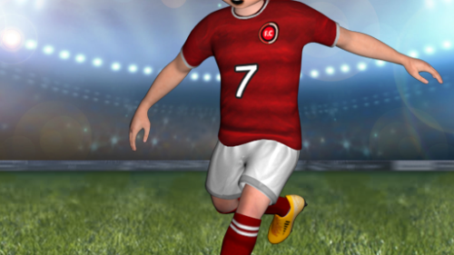 pro league soccer poster